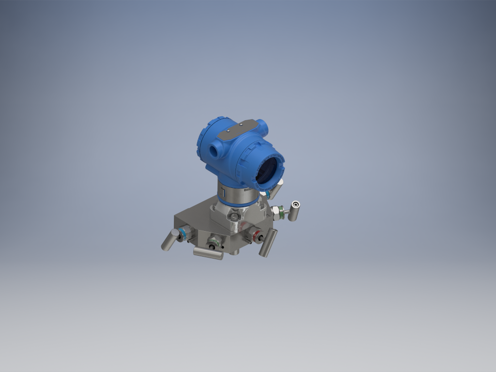 罗斯蒙特差压变送器3051，带Astava 5阀歧管